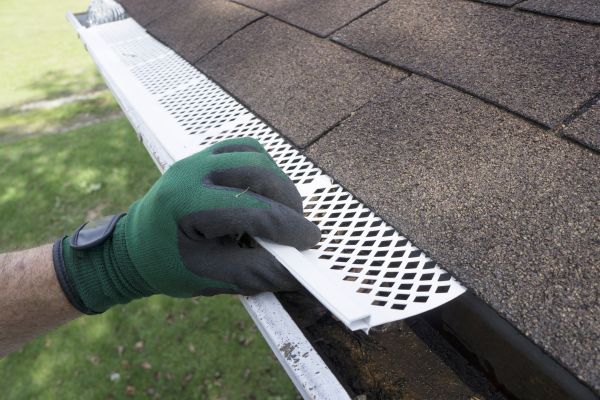 Gutter Cap Installation in Decatur