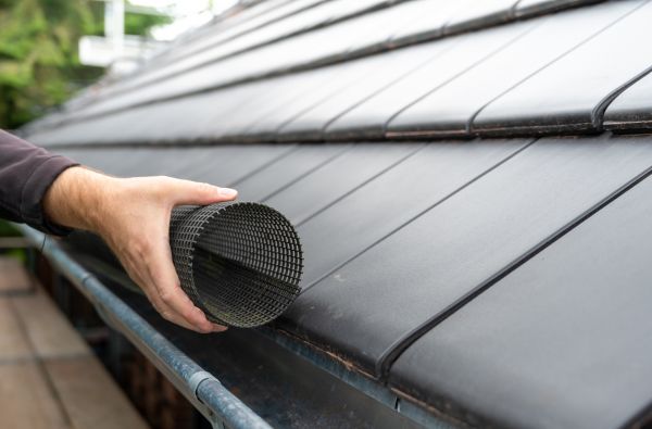 Gutter Mesh Installation in Decatur